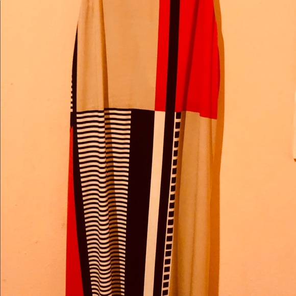 Calvin Klein Colorful halter dress - Picture 4 of 4